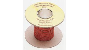 Wire-Wrap Silver-Plated Copper 0.12mm² 100m